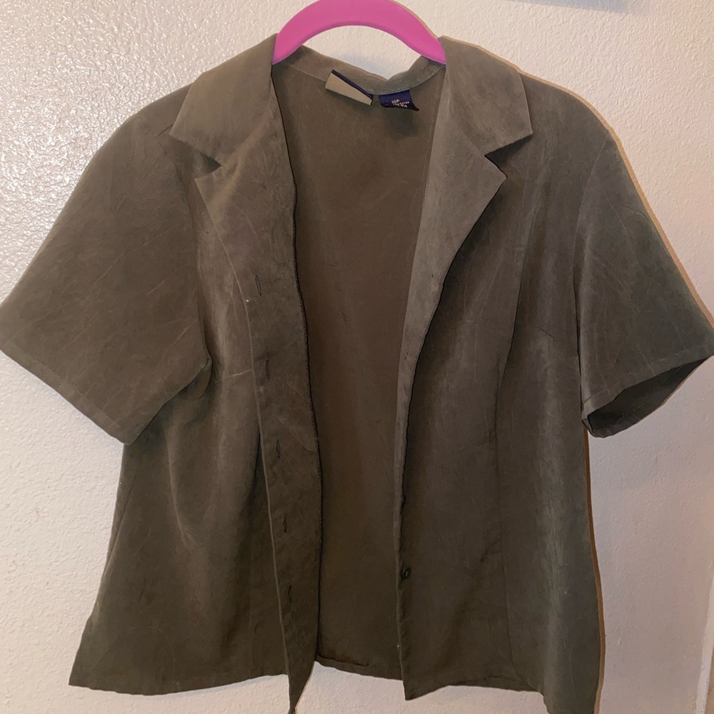 Laura Scott Petite 10P button up blouse
